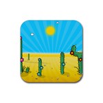 Cactus Drink Coaster (Square) Front