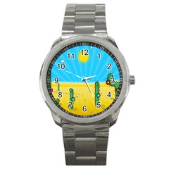 Cactus Sport Metal Watch