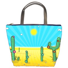 Cactus Bucket Handbag