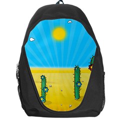 Cactus Backpack Bag by NickGreenaway