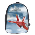 America Jet fighter Air Force School Bag (XL) Front