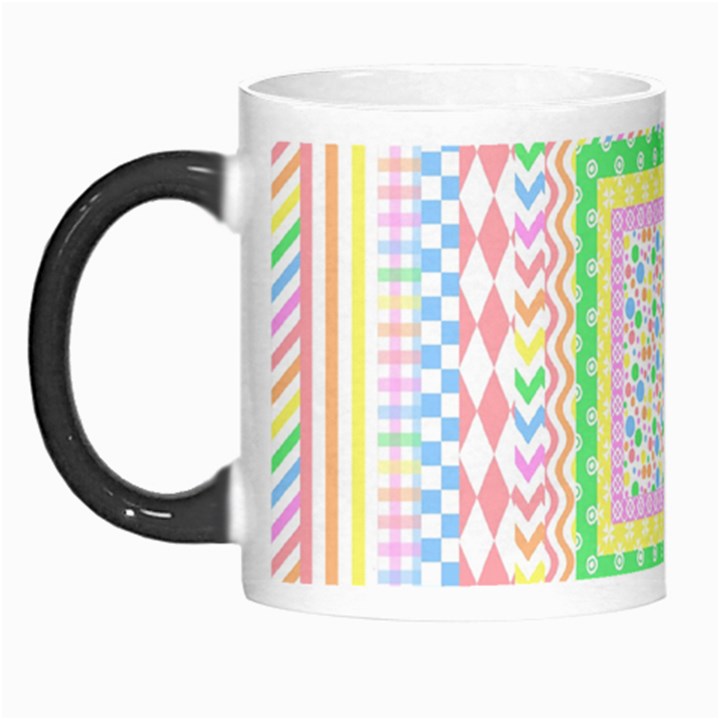 Layered Pastels Morph Mug