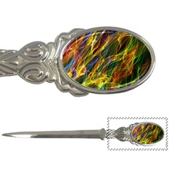 Colourful Flames  Letter Opener