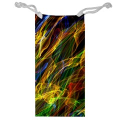 Colourful Flames  Jewelry Bag