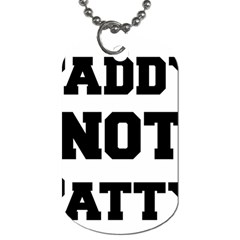 Paddynotpatty Dog Tag (two-sided) 