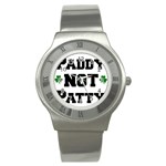 Paddynotpatty Stainless Steel Watch (Slim) Front