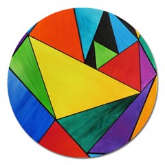 Abstract Magnet 5  (round) by Siebenhuehner