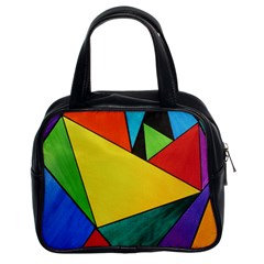 Abstract Classic Handbag (two Sides) by Siebenhuehner