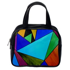 Abstract Classic Handbag (one Side) by Siebenhuehner