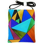 Abstract Shoulder Sling Bag Front