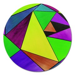 Abstract Magnet 5  (round) by Siebenhuehner