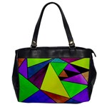 Abstract Oversize Office Handbag (One Side) Front