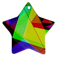 Moderne Star Ornament (two Sides) by Siebenhuehner