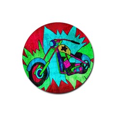 Chopper Drink Coasters 4 Pack (Round)