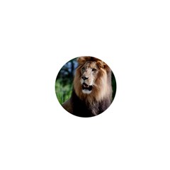 Regal Lion 1  Mini Button by AnimalLover