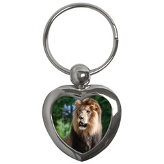 Regal Lion Key Chain (heart) by AnimalLover