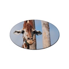 Cute Giraffe Sticker 10 Pack (oval) by AnimalLover