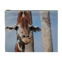 Cute Giraffe Cosmetic Bag (xl) by AnimalLover