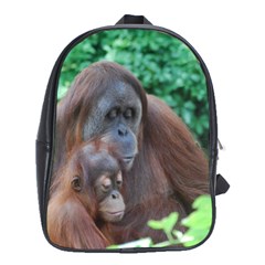 Orangutan Family School Bag (xl) by AnimalLover