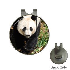 Giant Panda Hat Clip With Golf Ball Marker by AnimalLover