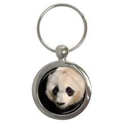 Adorable Panda Key Chain (round) by AnimalLover