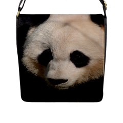 Adorable Panda Flap Closure Messenger Bag (large) by AnimalLover