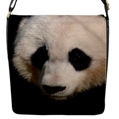 Adorable Panda Flap Closure Messenger Bag (small)