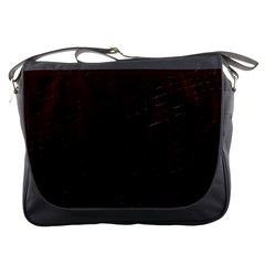 Burgundy Messenger Bag