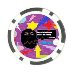 Excruciating Agony Poker Chip by FunWithFibro