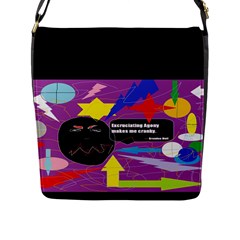 Excruciating Agony Flap Closure Messenger Bag (large) by FunWithFibro