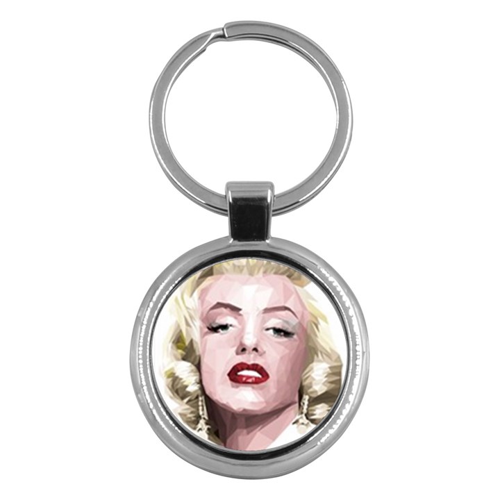 Marilyn Key Chain (Round)