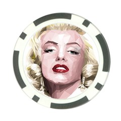 Marilyn Poker Chip by malobishop