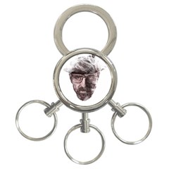 Heisenberg  3-ring Key Chain