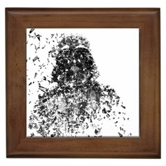 Darth Vader Framed Ceramic Tile by malobishop