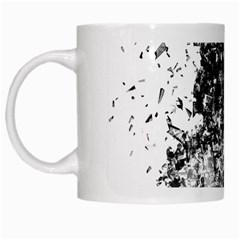 Darth Vader White Coffee Mug by malobishop