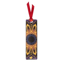 Yellow Purple Lotus Mandala Small Bookmark by Zandiepants