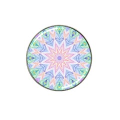 Soft Rainbow Star Mandala Golf Ball Marker 4 Pack (for Hat Clip) by Zandiepants