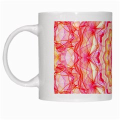 Yellow Pink Romance White Coffee Mug by Zandiepants