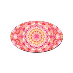 Yellow Pink Romance Sticker 10 Pack (oval) by Zandiepants