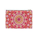 Yellow Pink Romance Cosmetic Bag (Medium) Back