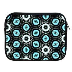 Pale Blue Elegant Retro Apple Ipad Zippered Sleeve by Colorfulart23