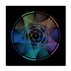 Pi Visualized Ceramic Tile by mousepads123