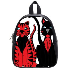 Cool Cats School Bag (small) by StuffOrSomething