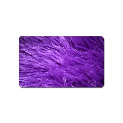 Purple Tresses Magnet (name Card) by FunWithFibro