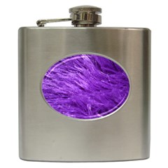 Purple Tresses Hip Flask