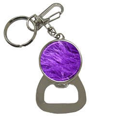 Purple Tresses Bottle Opener Key Chain