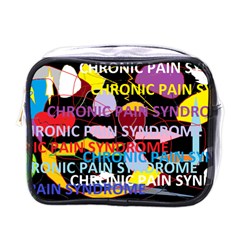 Chronic Pain Syndrome Mini Travel Toiletry Bag (one Side)