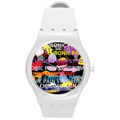 Chronic Pain Syndrome Plastic Sport Watch (medium) by FunWithFibro