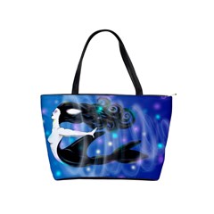 Orca Mermaid Classic Shoulder Handbag by CaterinaBassano