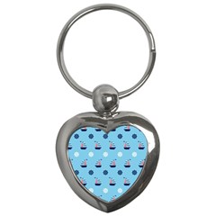 Summer Sailing Key Chain (heart) by StuffOrSomething